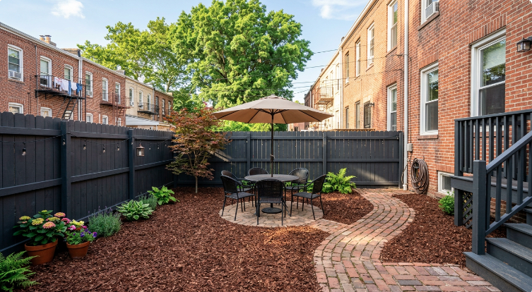 Backyard renovation and outdoor work